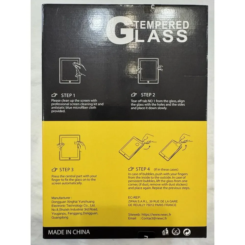Screen Protector For Apple iPad Pro 11 inch Tempered Glass Anti-Scratch